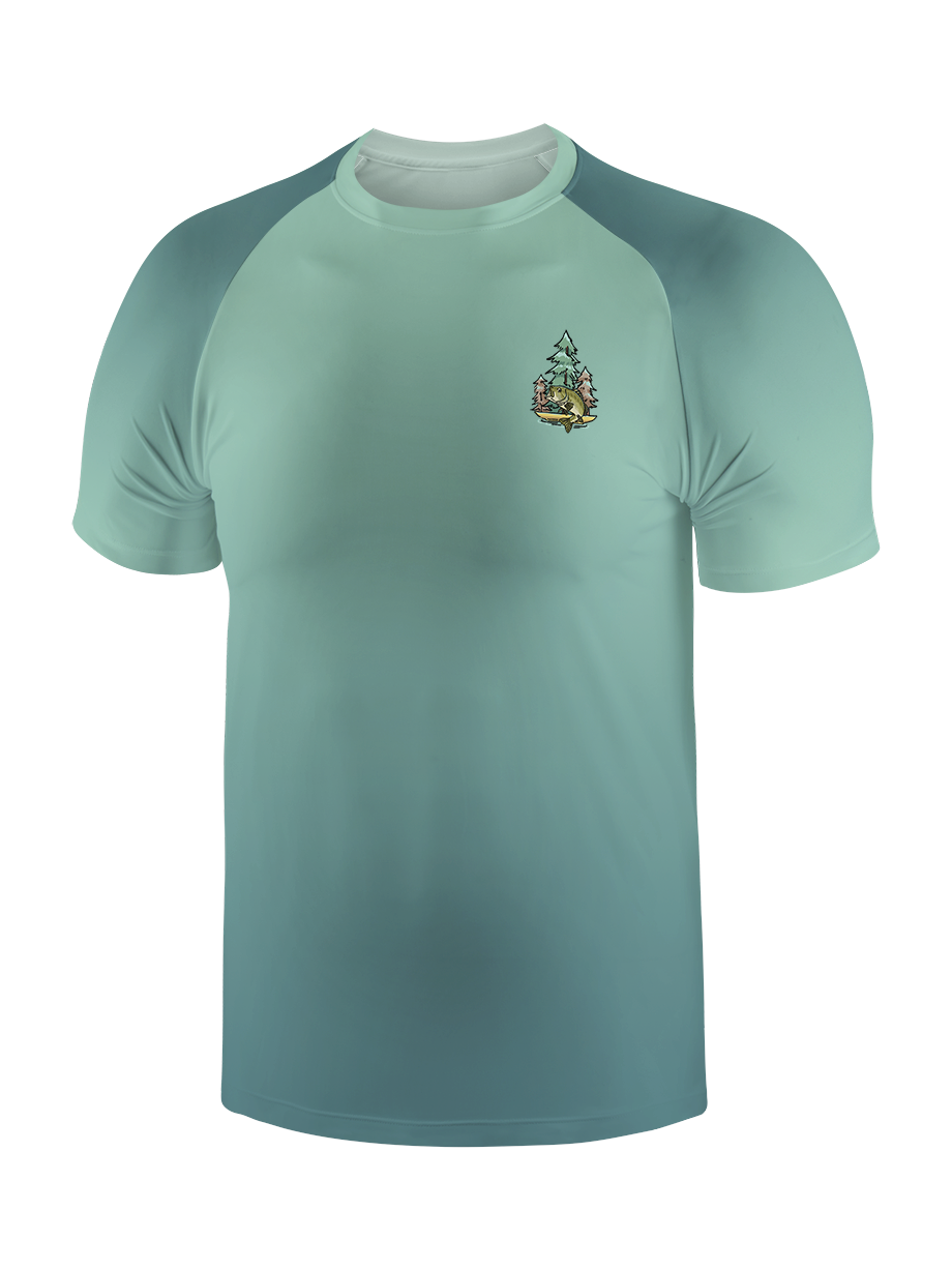 Reel Moments at Clear Lake Vibrant Fishing Tee