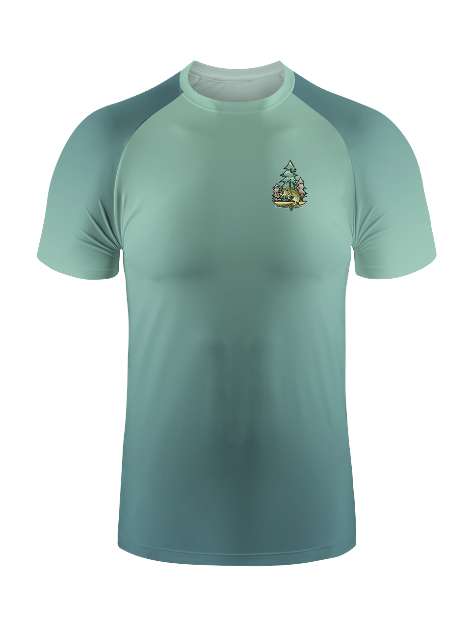Reel Moments at Clear Lake Vibrant Fishing Tee