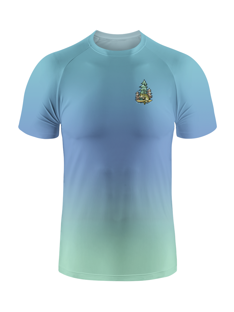 Reel Moments at Clear Lake Vibrant Fishing Tee