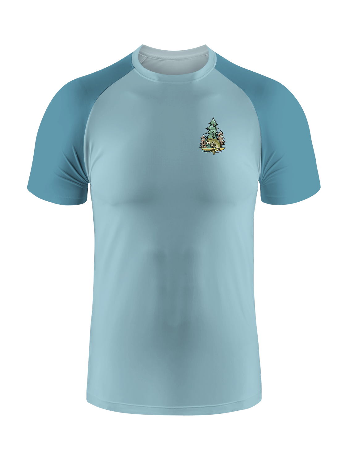 Reel Moments at Clear Lake Vibrant Fishing Tee