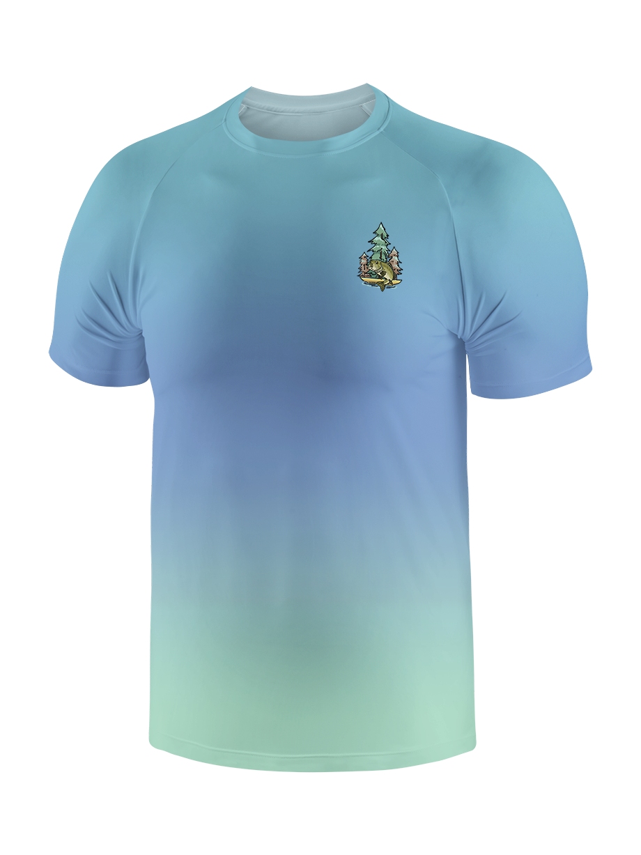 Reel Moments at Clear Lake Vibrant Fishing Tee