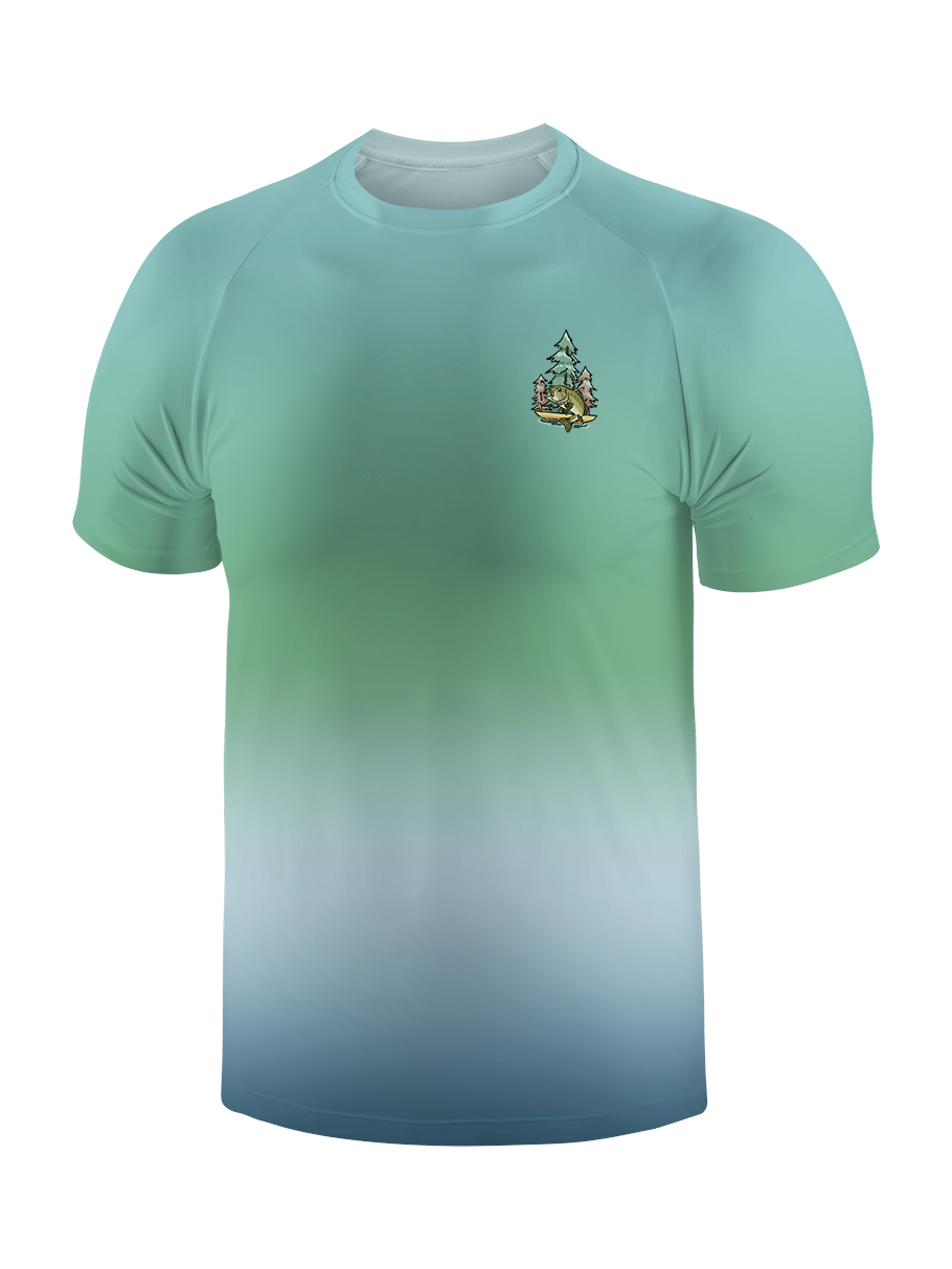 Reel Moments at Clear Lake Vibrant Fishing Tee