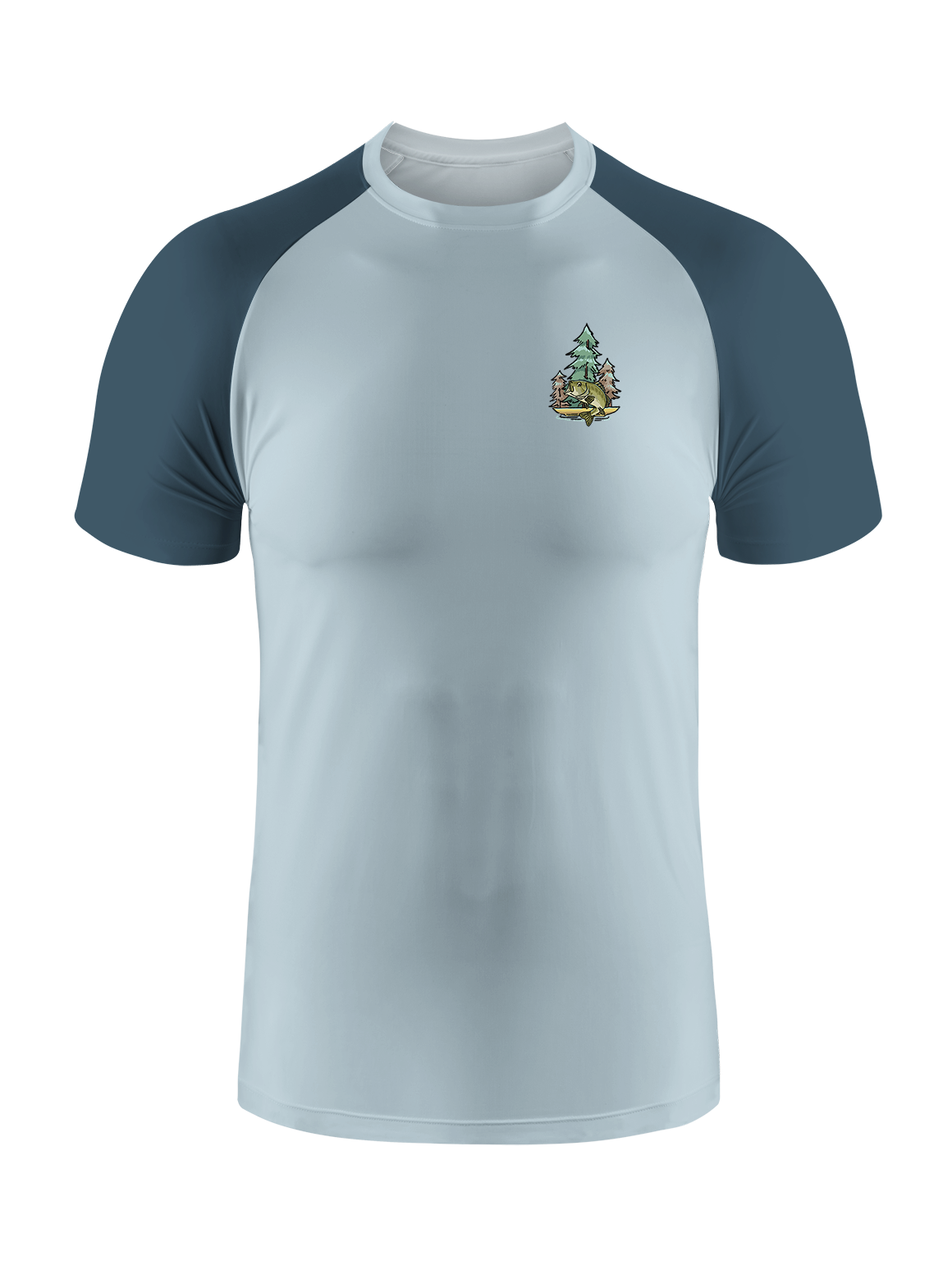 Reel Moments at Clear Lake Vibrant Fishing Tee