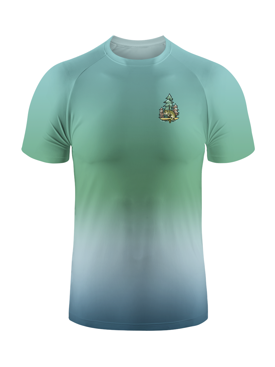 Reel Moments at Clear Lake Vibrant Fishing Tee