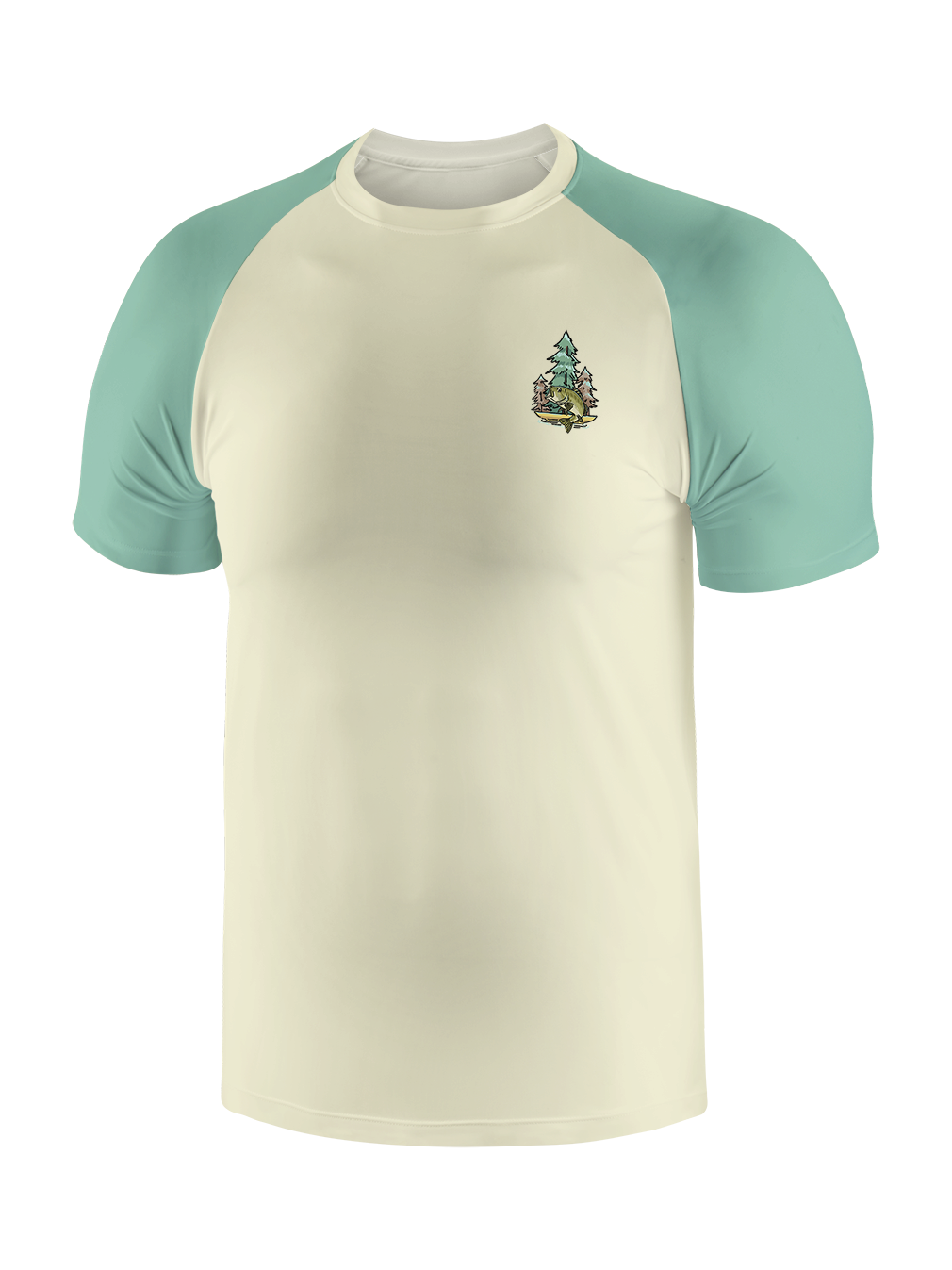 Reel Moments at Clear Lake Vibrant Fishing Tee
