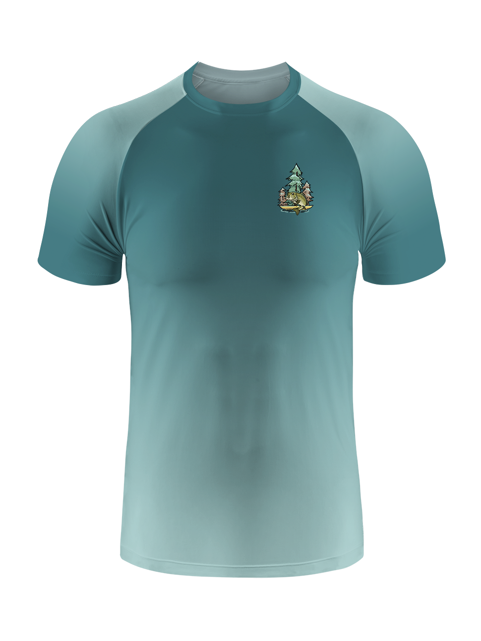 Reel Moments at Clear Lake Vibrant Fishing Tee