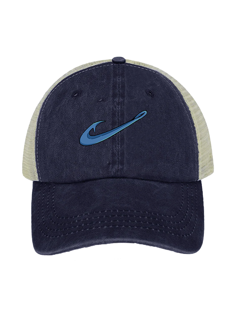 Just Hook It Unisex Vintage Washed Meshback Hat