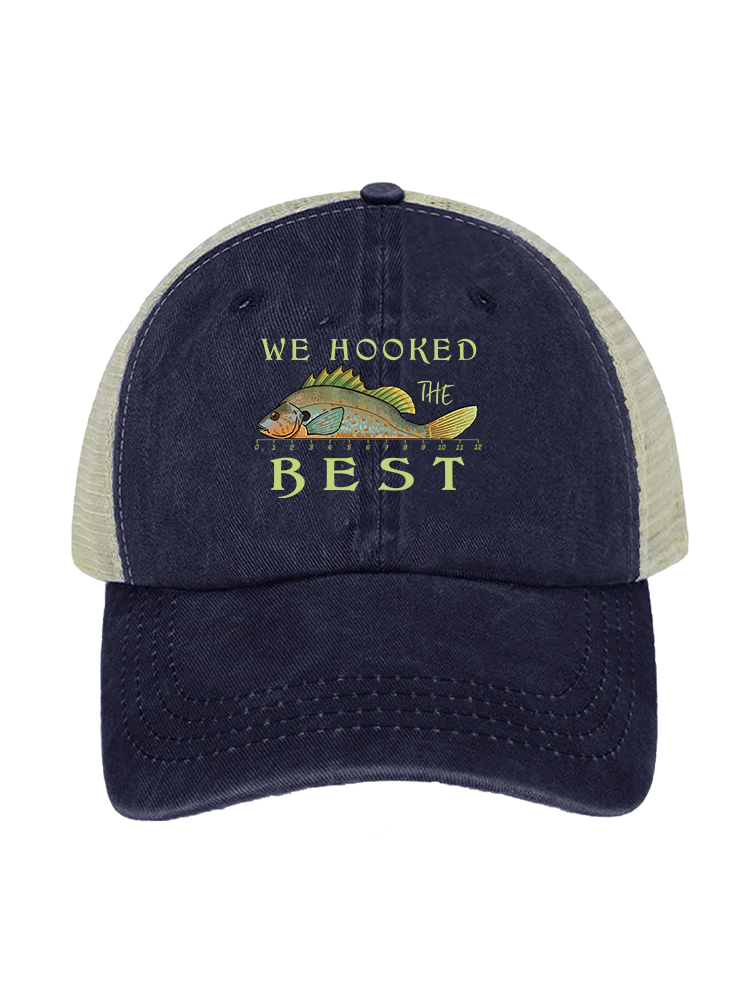 Measure of the Catch Unisex Vintage Washed Meshback Hat