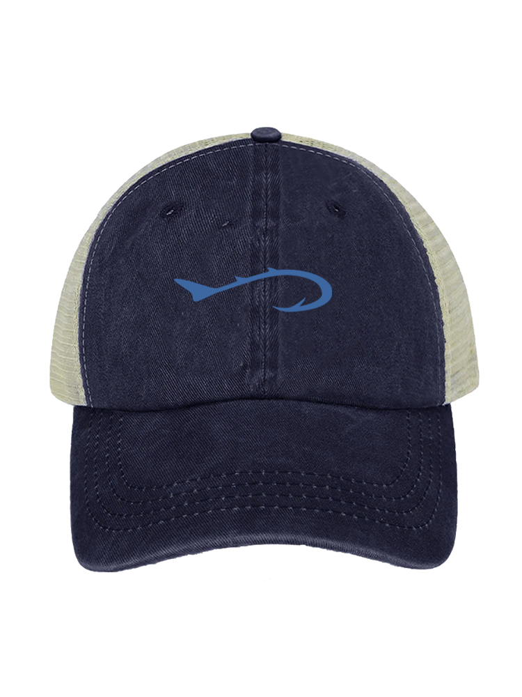 Hookrun Unisex Vintage Washed Meshback Hat