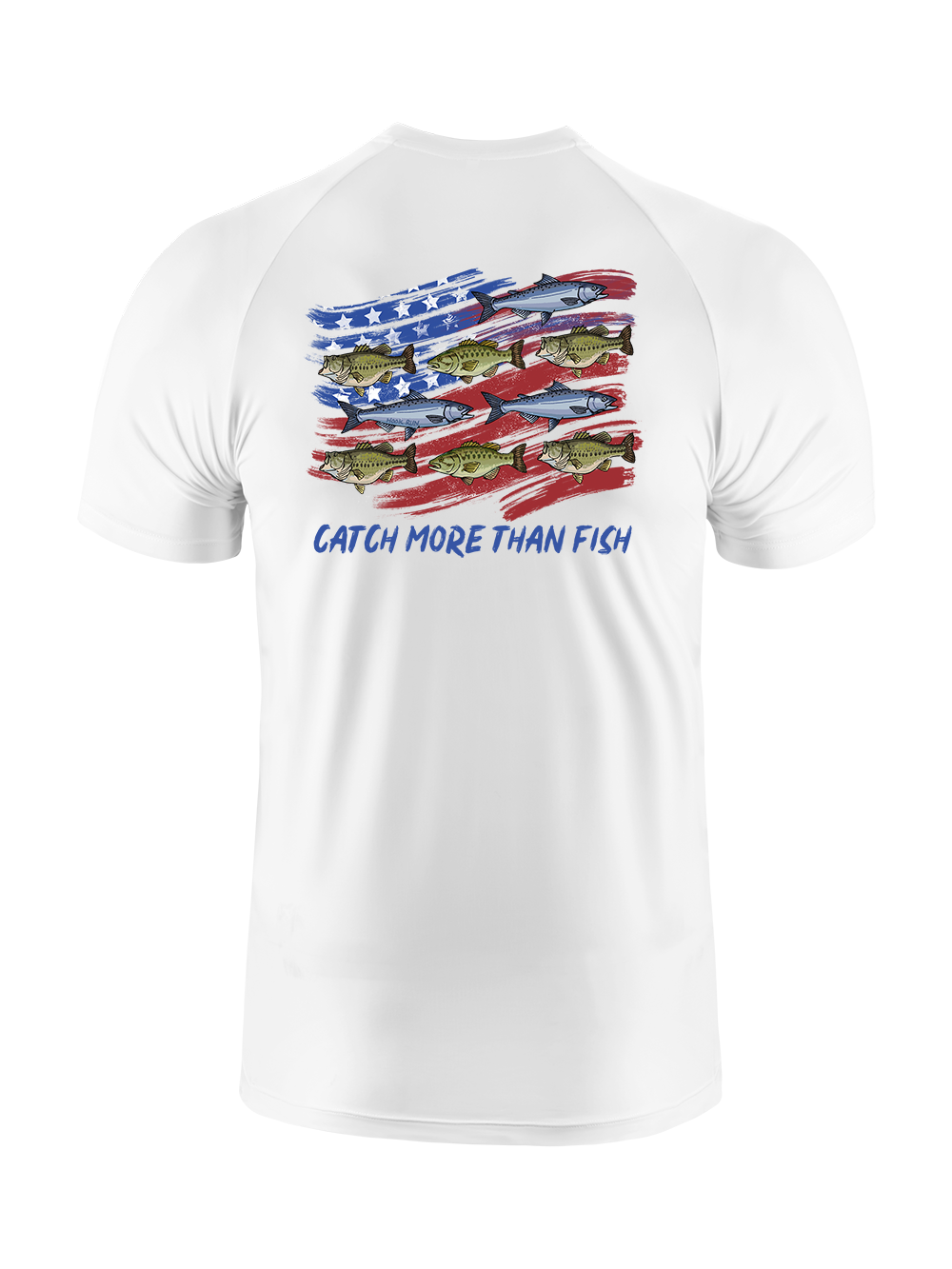 Patriotic Waters Unleashed UPF Tee