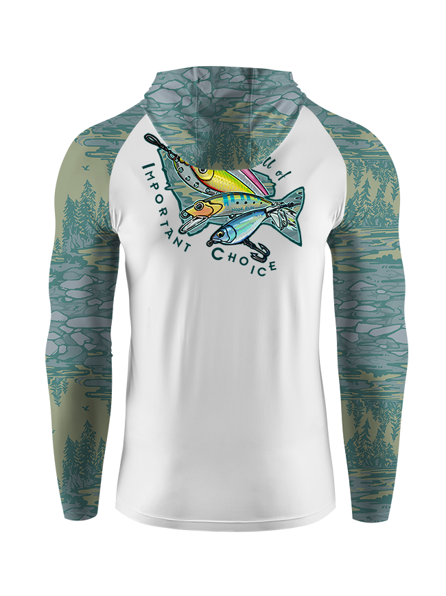Clear Lake Bass Lures UPF Hoodie