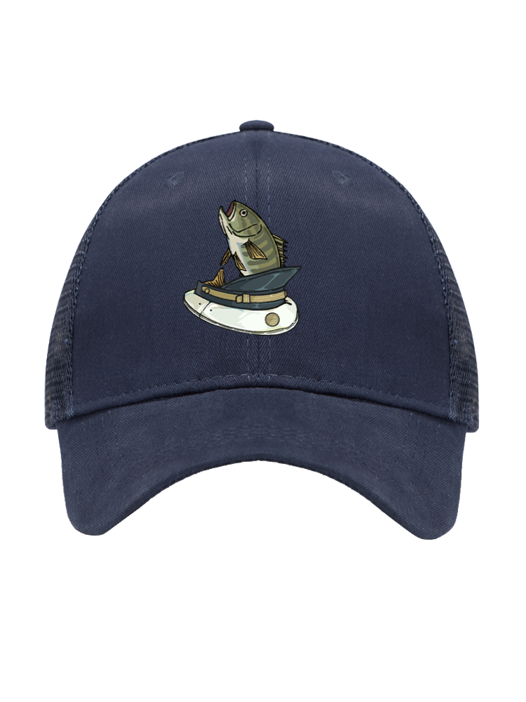 Catch Me If You Can Mesh Velcro Hat