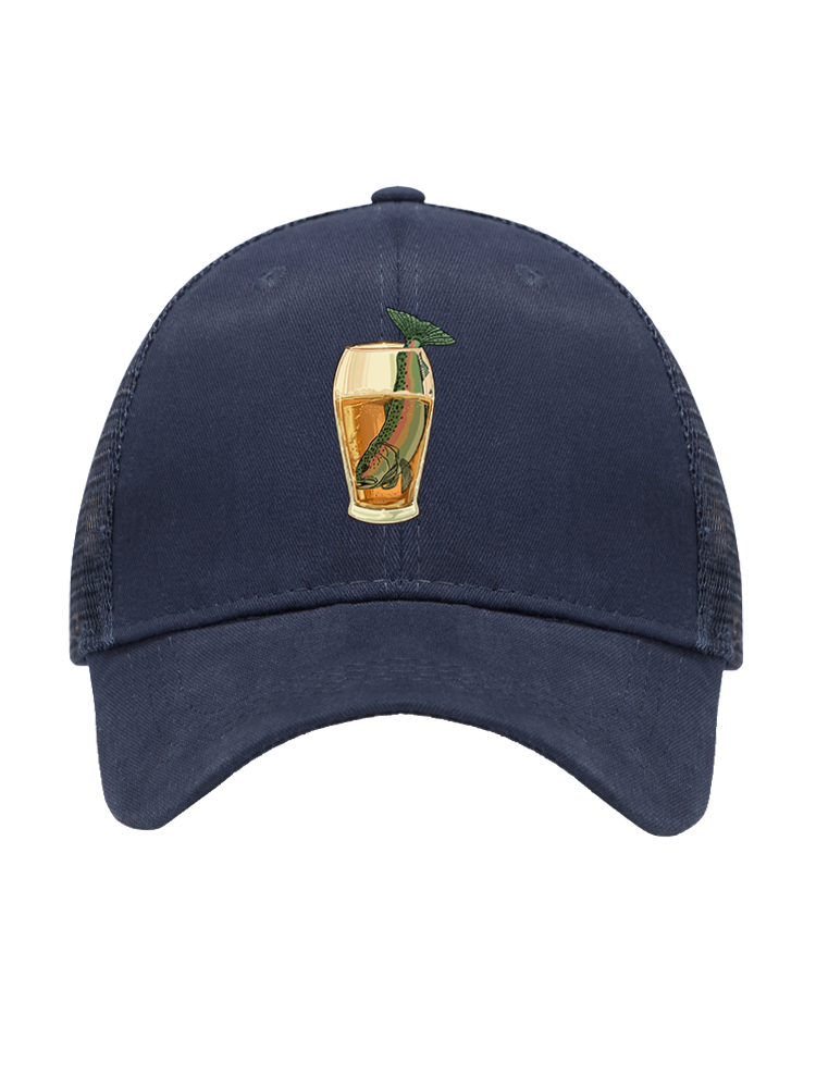 Let's Have a Drink Mesh Velcro Hat