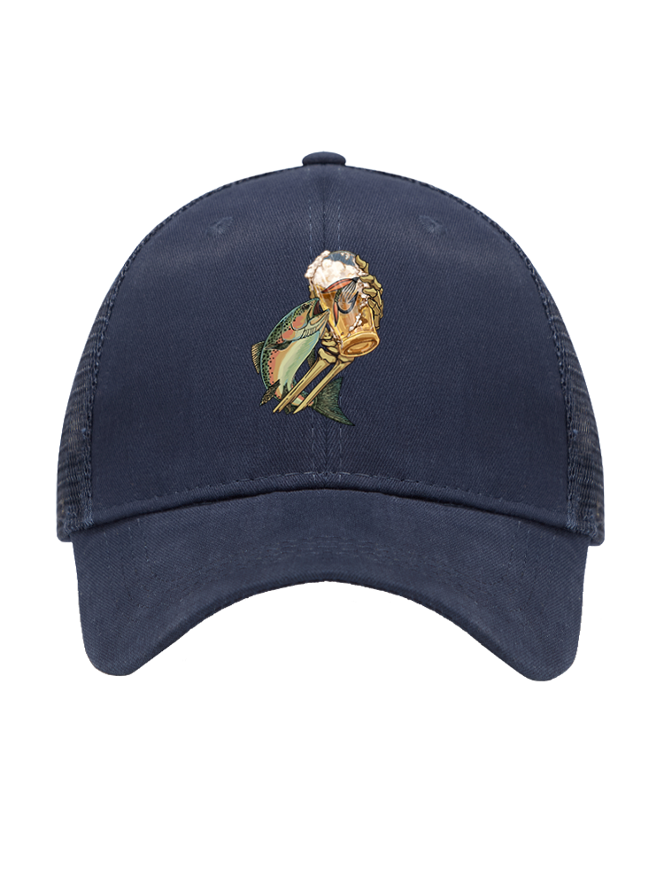 Let's Have a Drink Mesh Velcro Hat