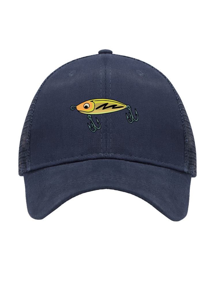 Hooked on a Day Off Mesh Velcro Hat