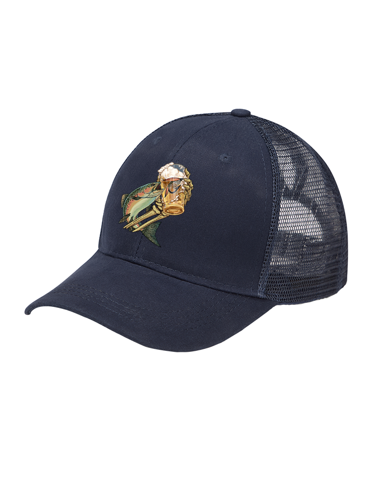 Let's Have a Drink Mesh Velcro Hat