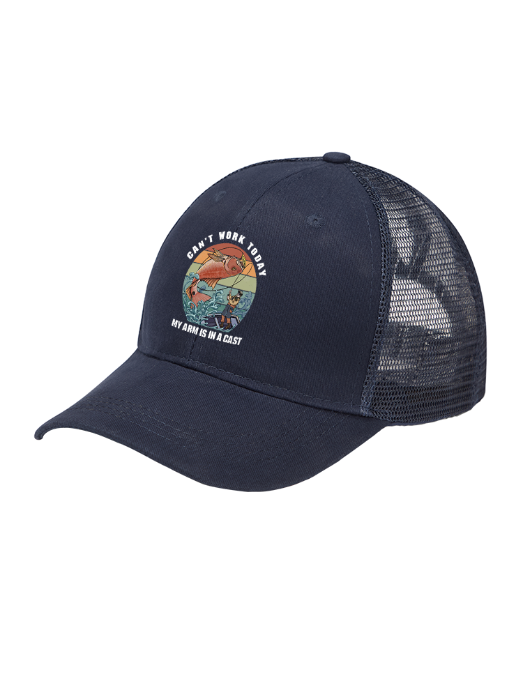 Hooked on a Day Off Mesh Velcro Hat