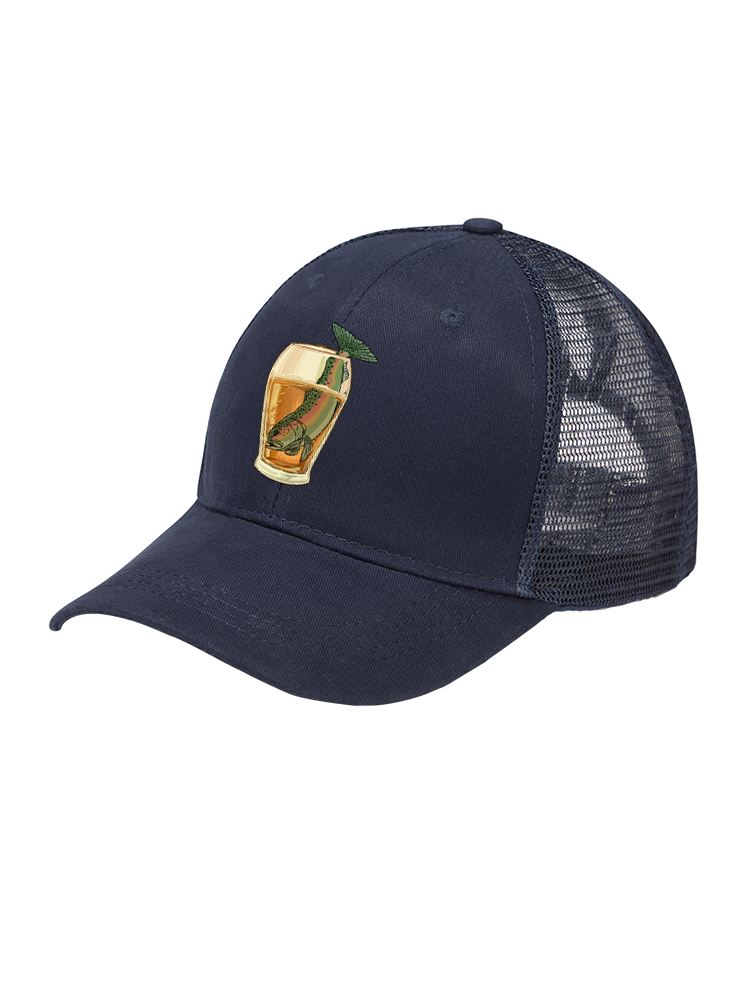 Let's Have a Drink Mesh Velcro Hat