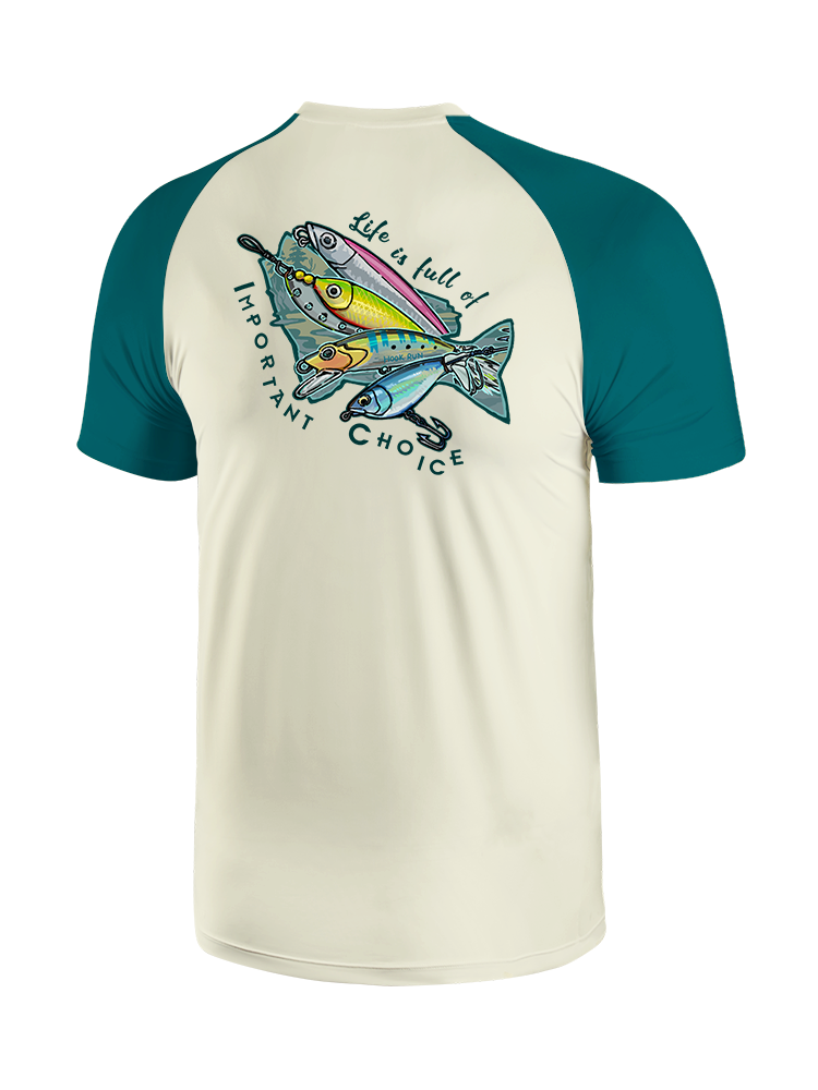 Clear Lake Bass Lures Vibrant Fishing Tee