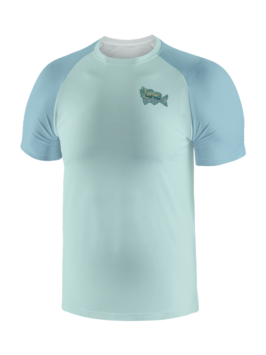 Clear Lake Bass Lures Vibrant Fishing Tee