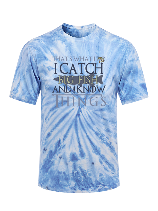 The Angler's Truth Tie Dye Tee