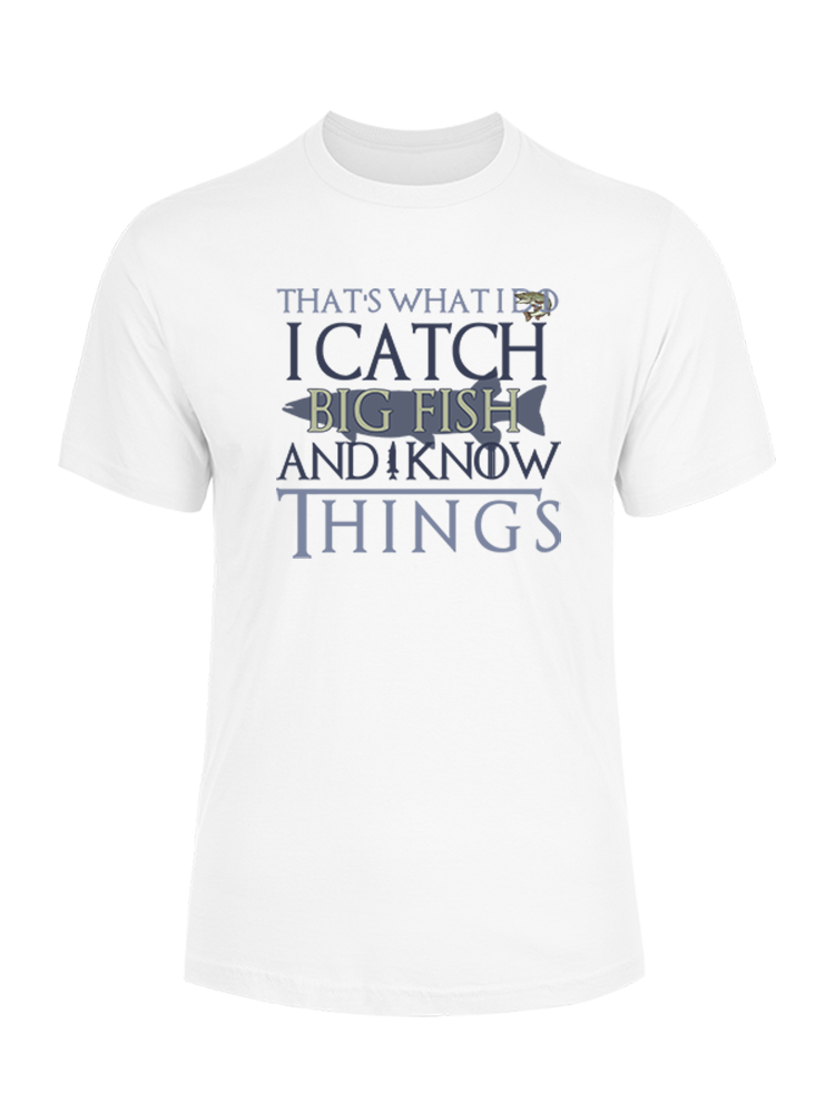 Big Catch Wisdom Unisex Cotton Tee