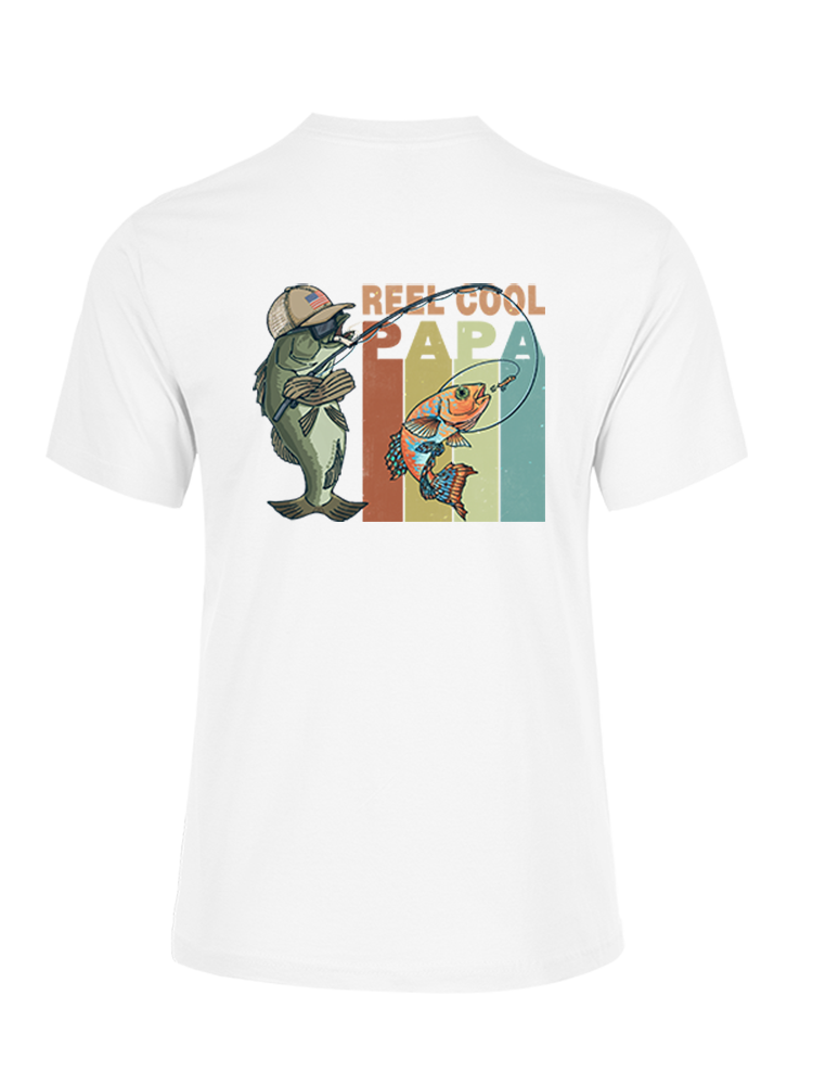 Reel Cool Papa Unisex Cotton Tee