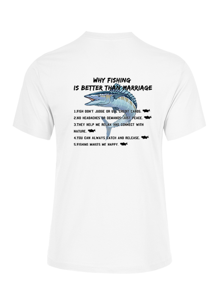 The Angler's Truth Unisex Cotton Tee