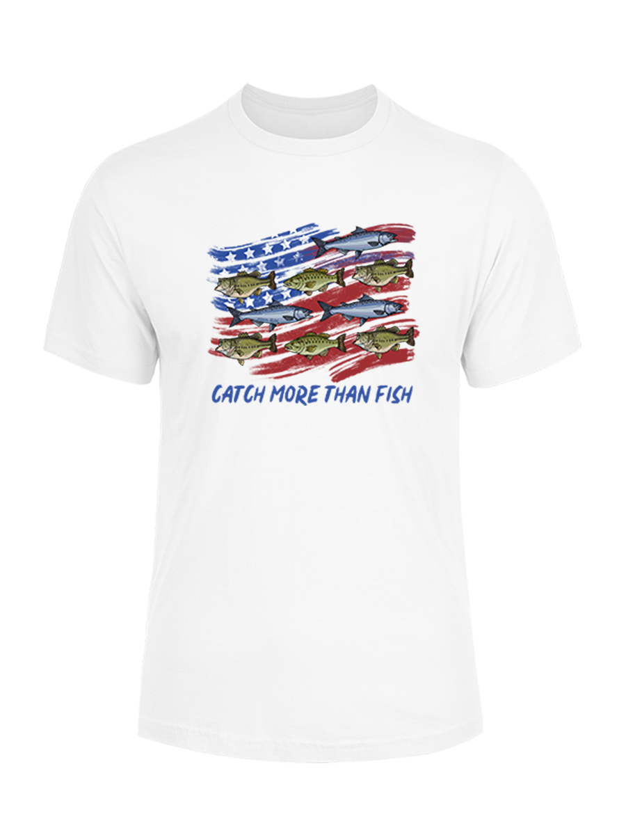 Patriotic Waters Unleashed Unisex Cotton Tee