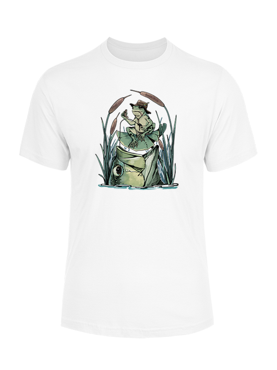 There's Always a Bigger Fish Unisex Cotton Tee