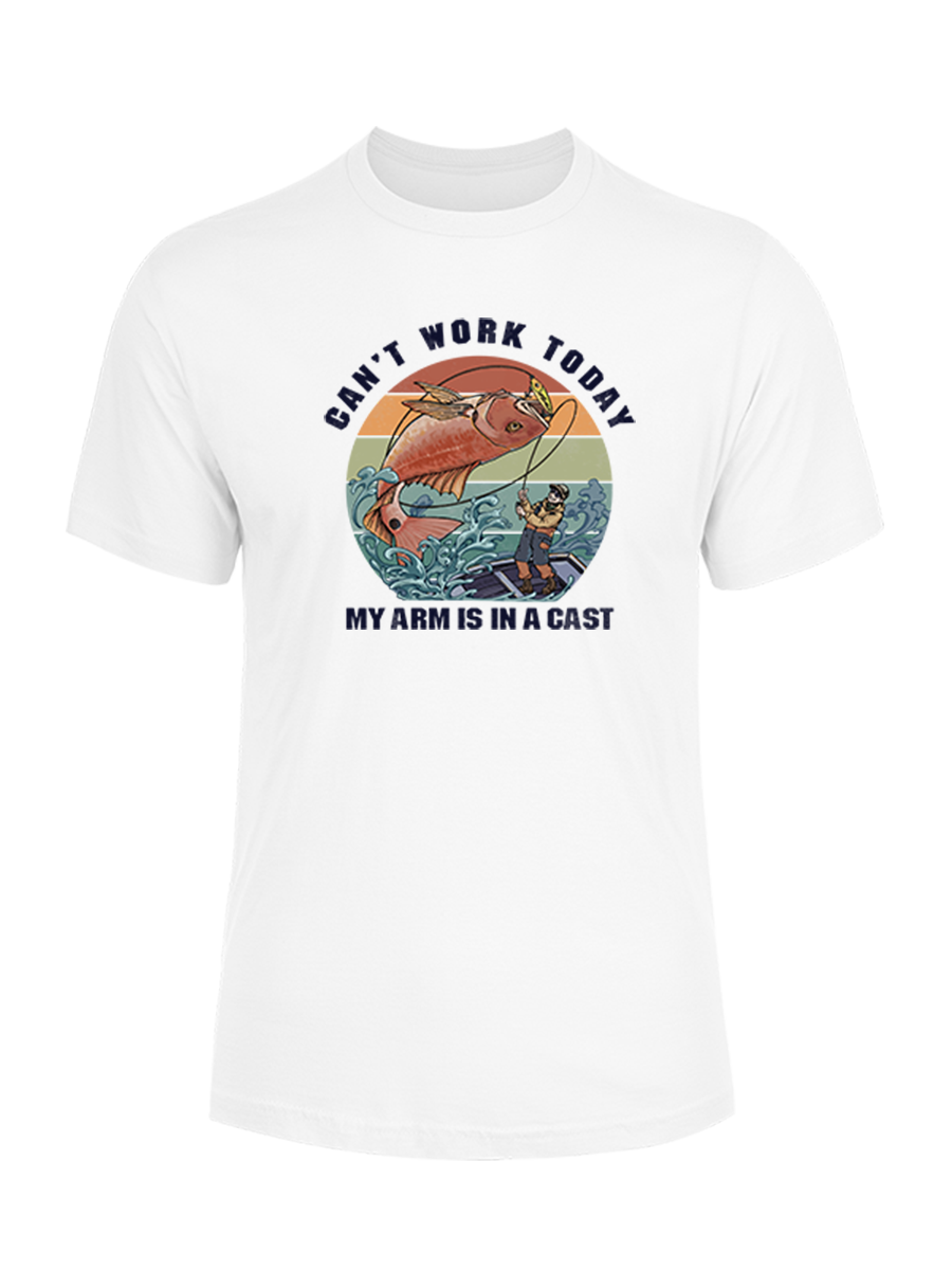 Hooked on a Day Off Unisex Cotton Tee