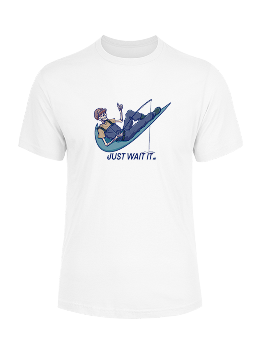 Just Wait It Unisex Cotton Tee