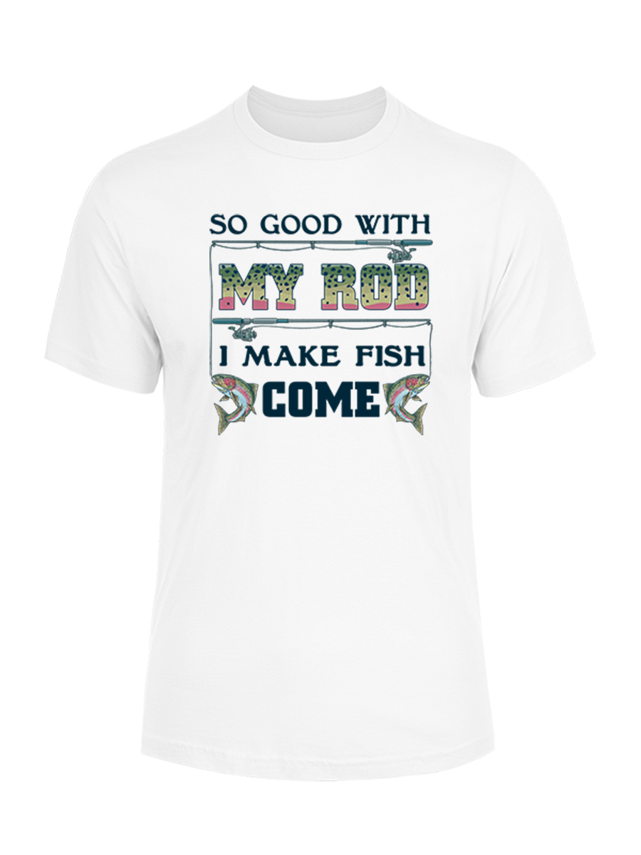 Reel Mastery and Trout Unisex Cotton Tee