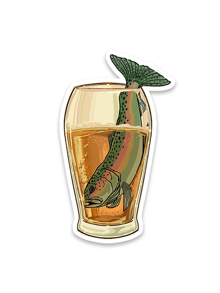 Let's Have a Drink Sticker