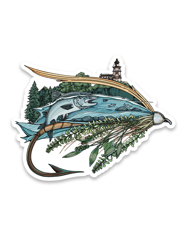 Superior Fly Quest Sticker