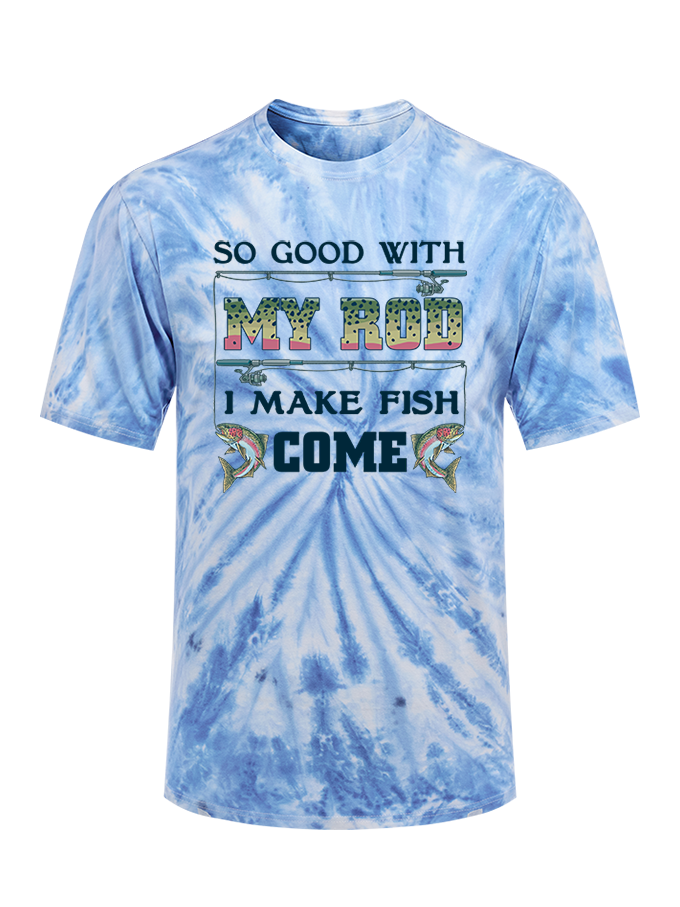 Reel Mastery and Trout Tie Dye Tee