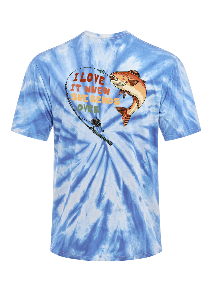 Redfish Rhythm Bend to Love Tie Dye Tee