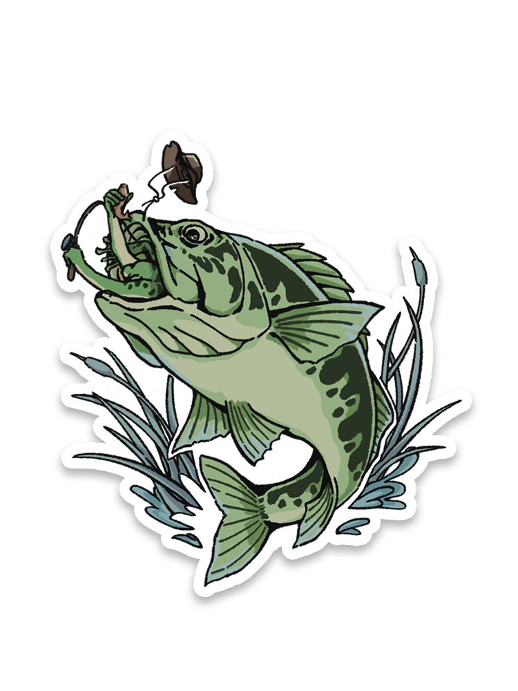 There's Always A Bigger Fish Sticker