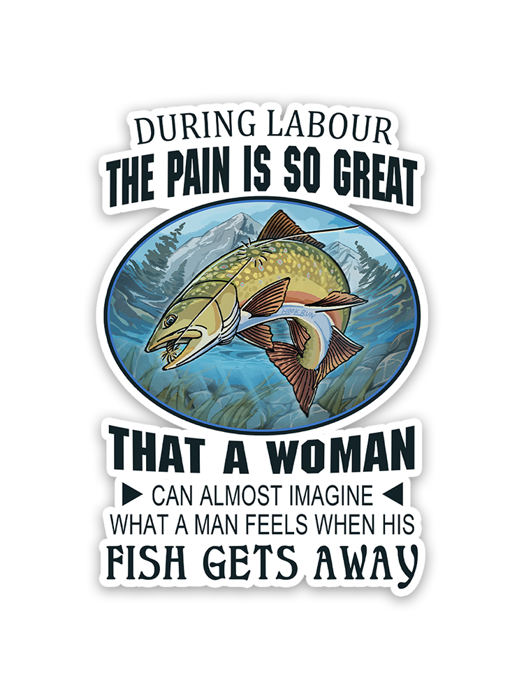The Trout That Got Away Sticker