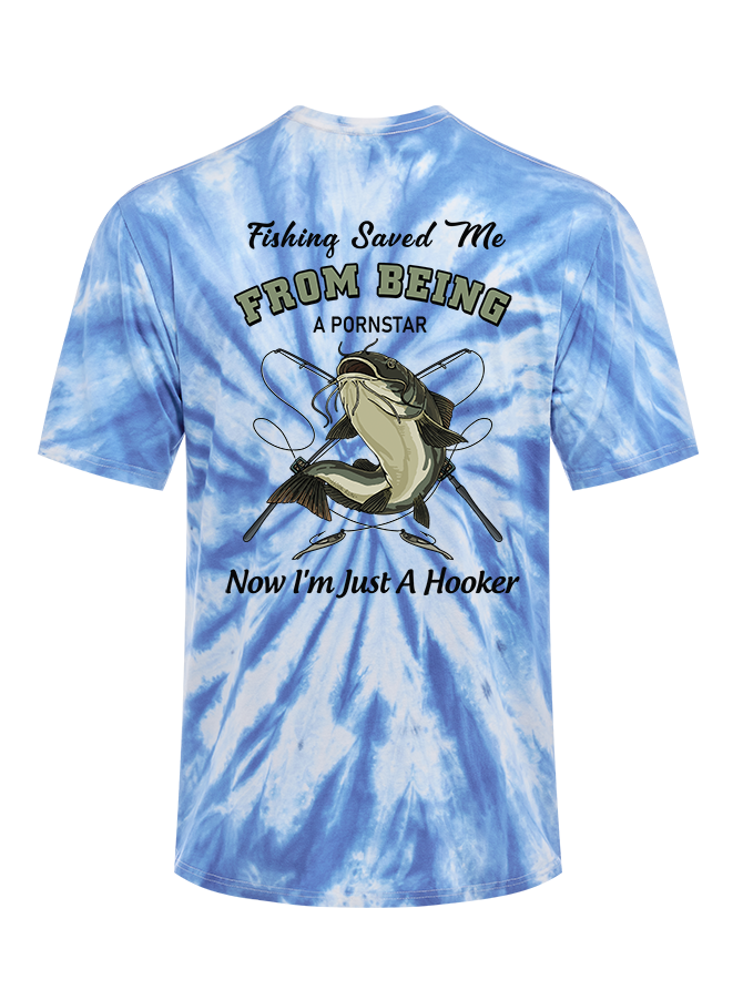 Catfish Back to Joy Tie Dye Tee