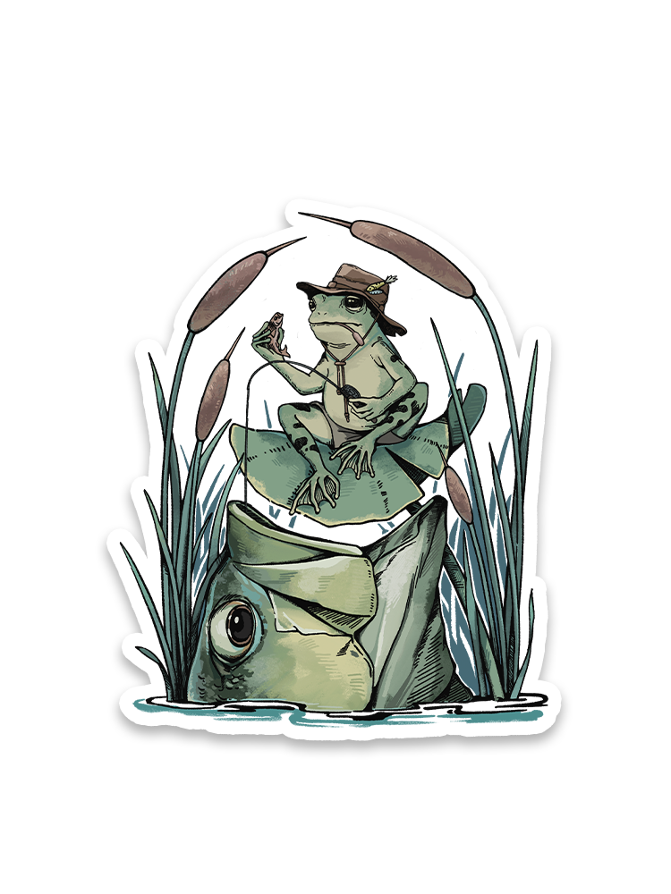 There's Always A Bigger Fish Sticker