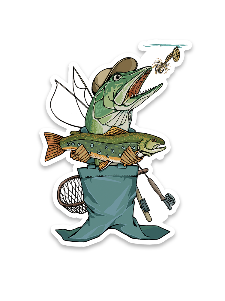 Who is My Prey Sticker