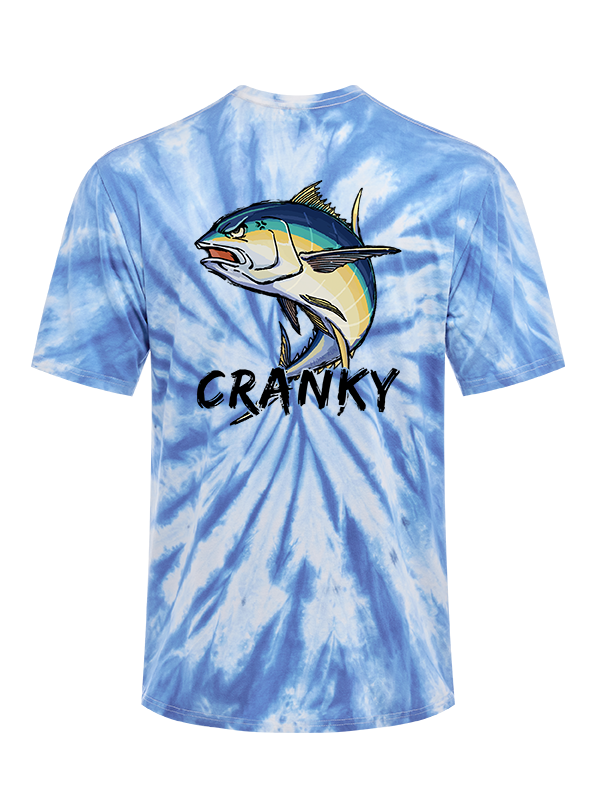 Ocean's Feisty Cranky Tuna Tie Dye Tee