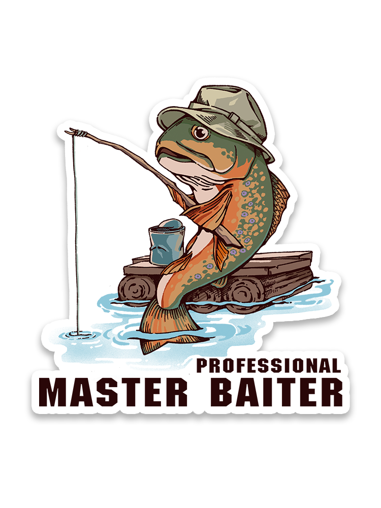 Professional Master Baiter Sticker