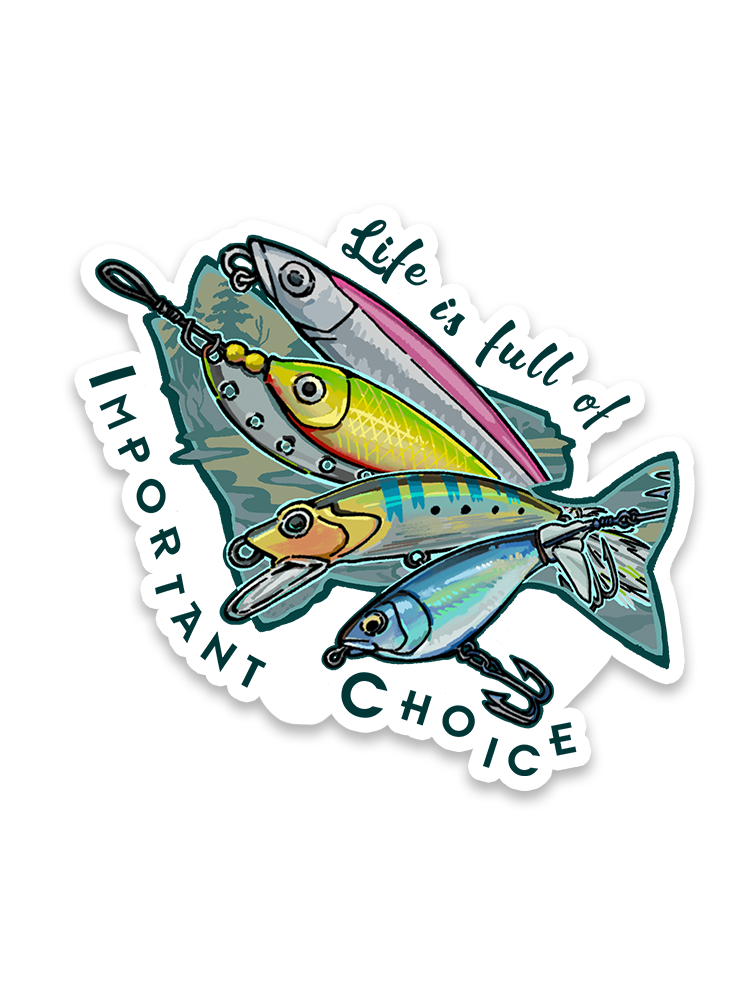 Clear Lake Bass Lures Sticker