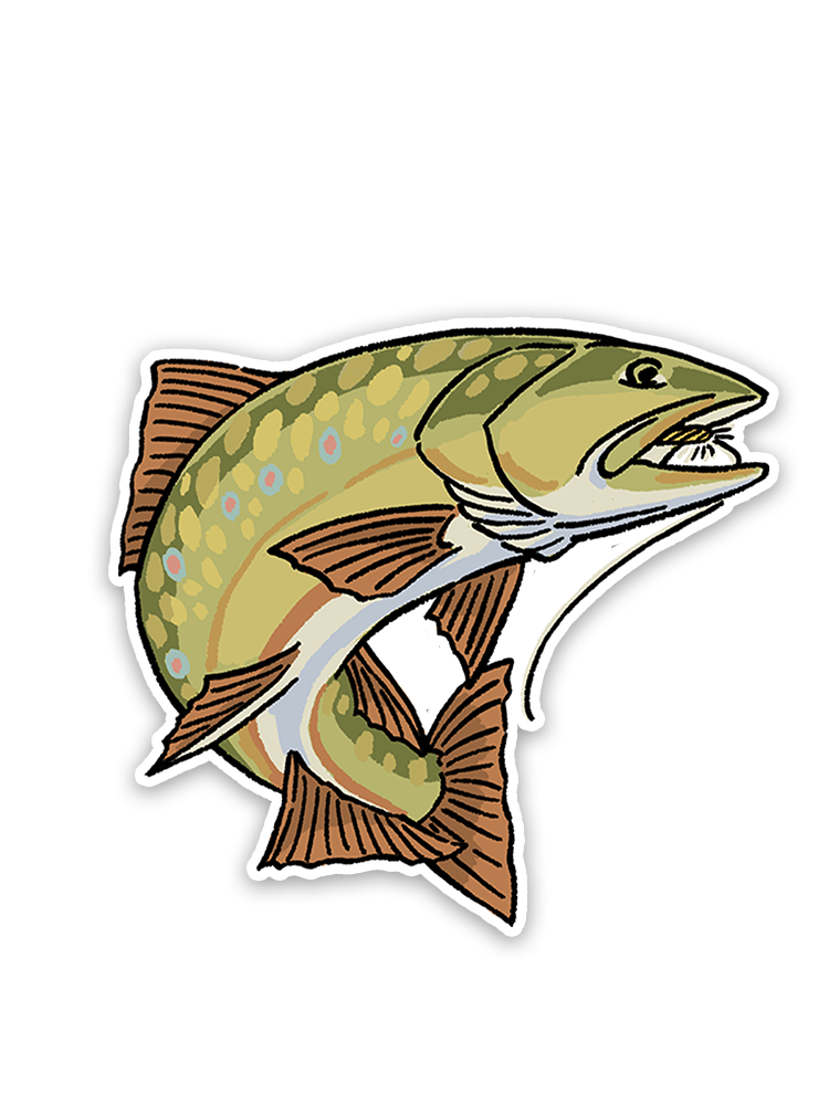 The Trout That Got Away Sticker
