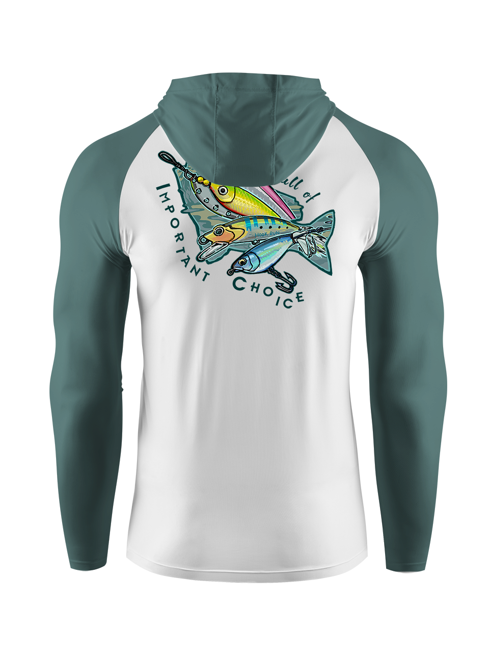 Clear Lake Bass Lures UPF Hoodie