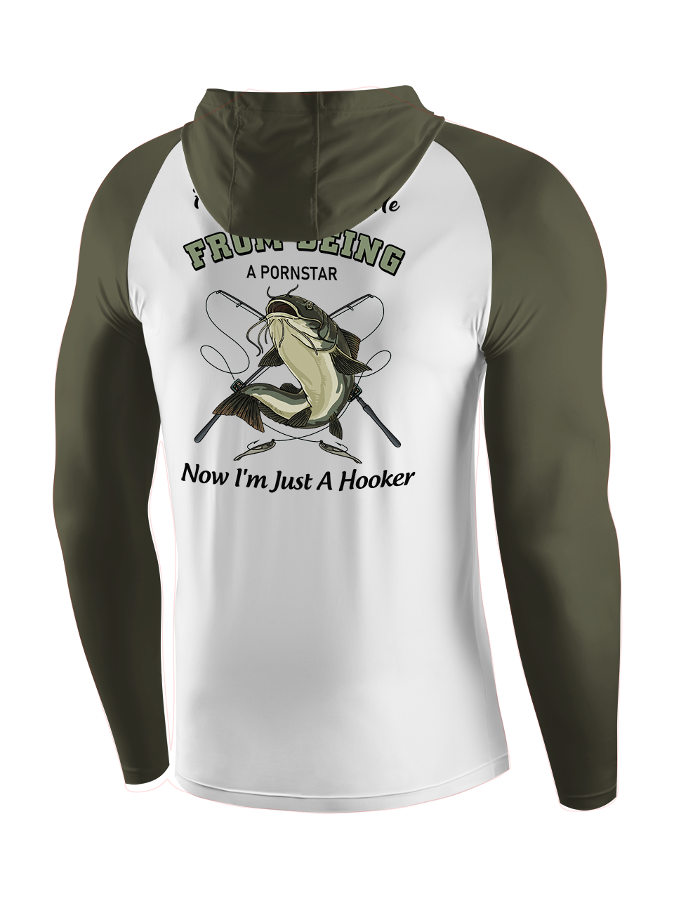 Catfish Back to Joy UPF Hoodie