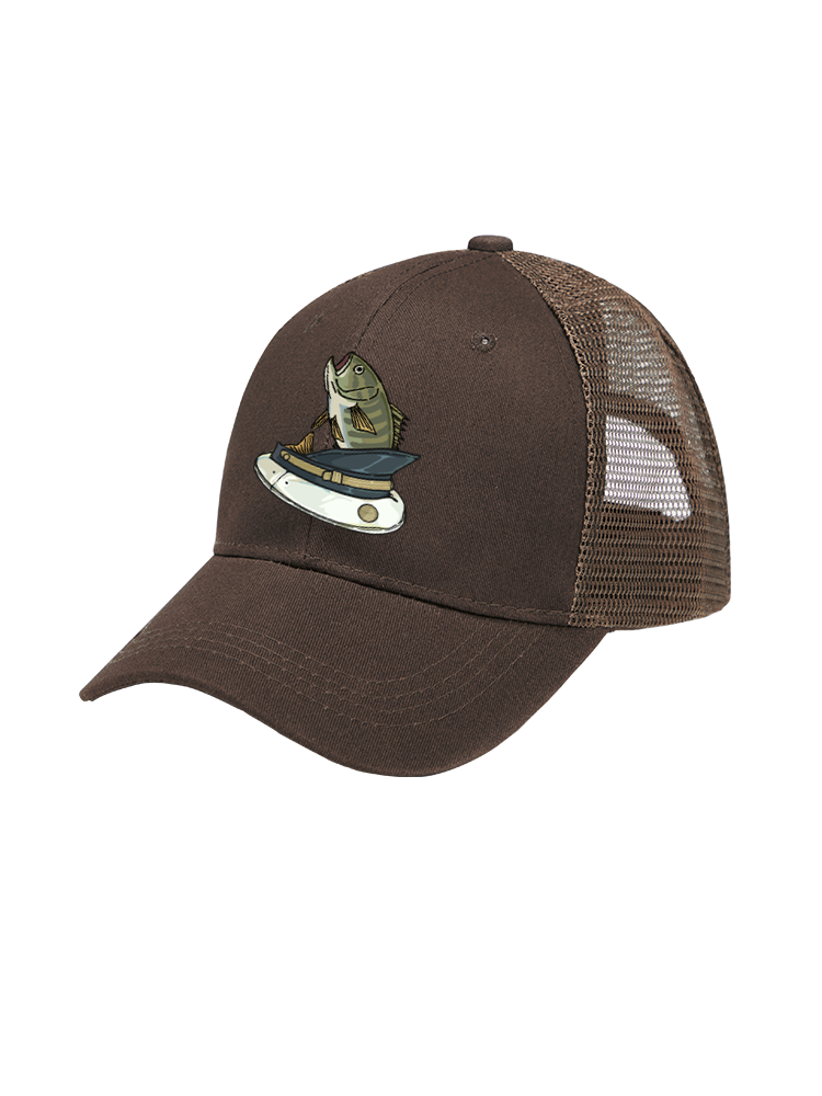 Catch Me If You Can Mesh Velcro Hat