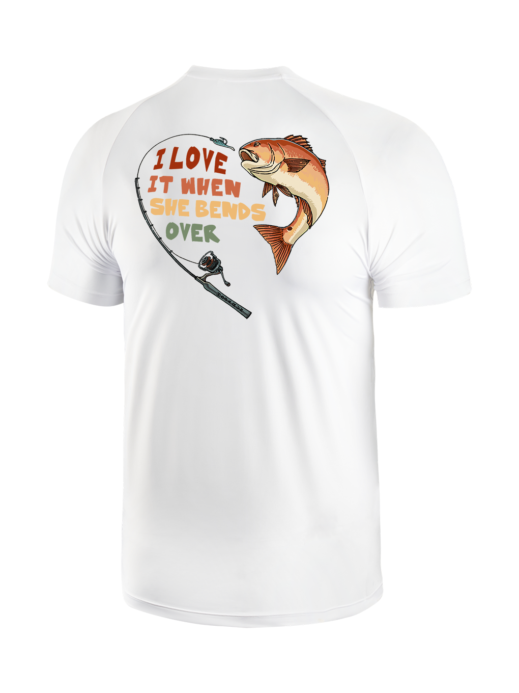 Redfish Rhythm Bend to Love UPF Tee